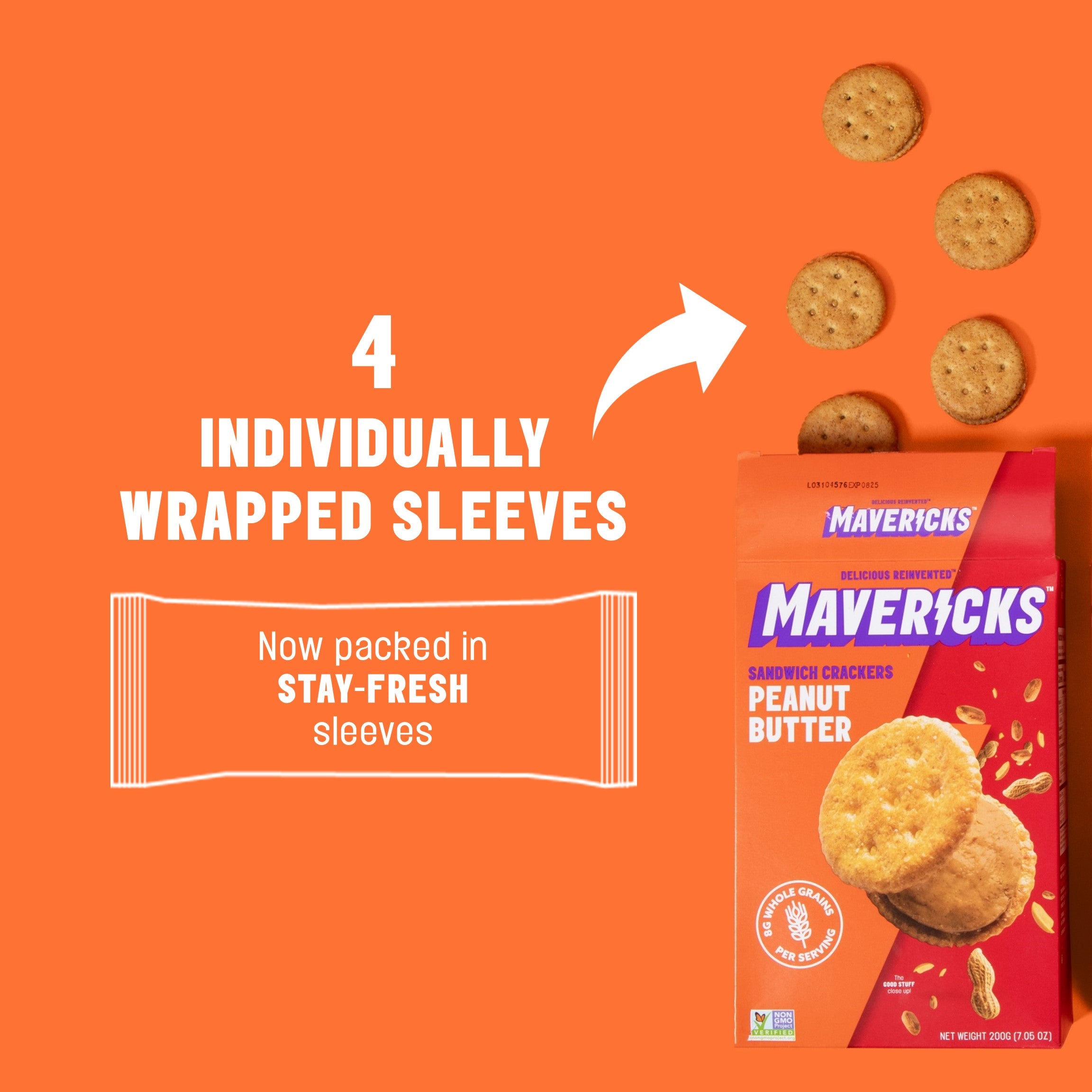 Peanut Butter Sandwich Crackers, 7oz