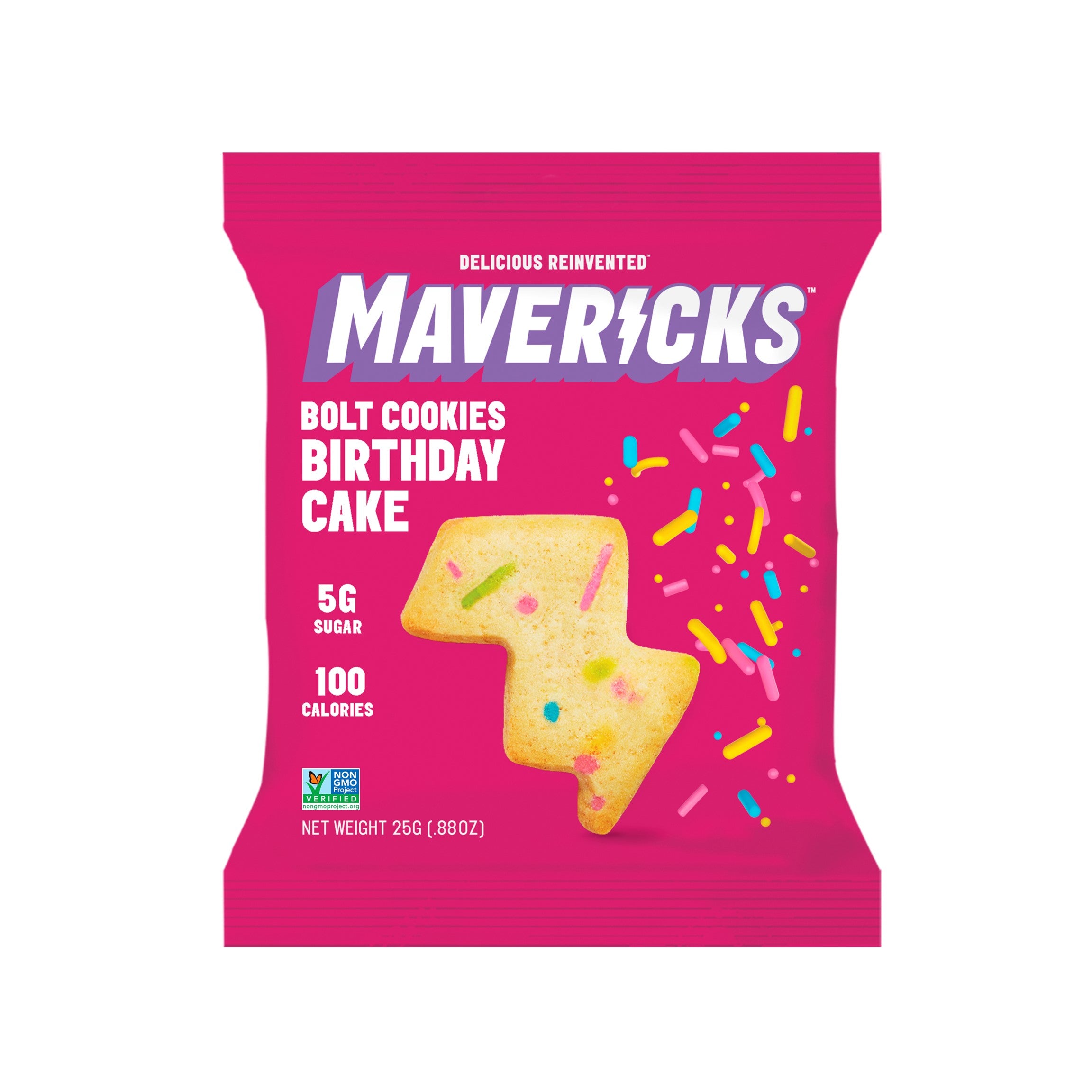 Birthday Cake Bolt Cookies, Snack Packs
