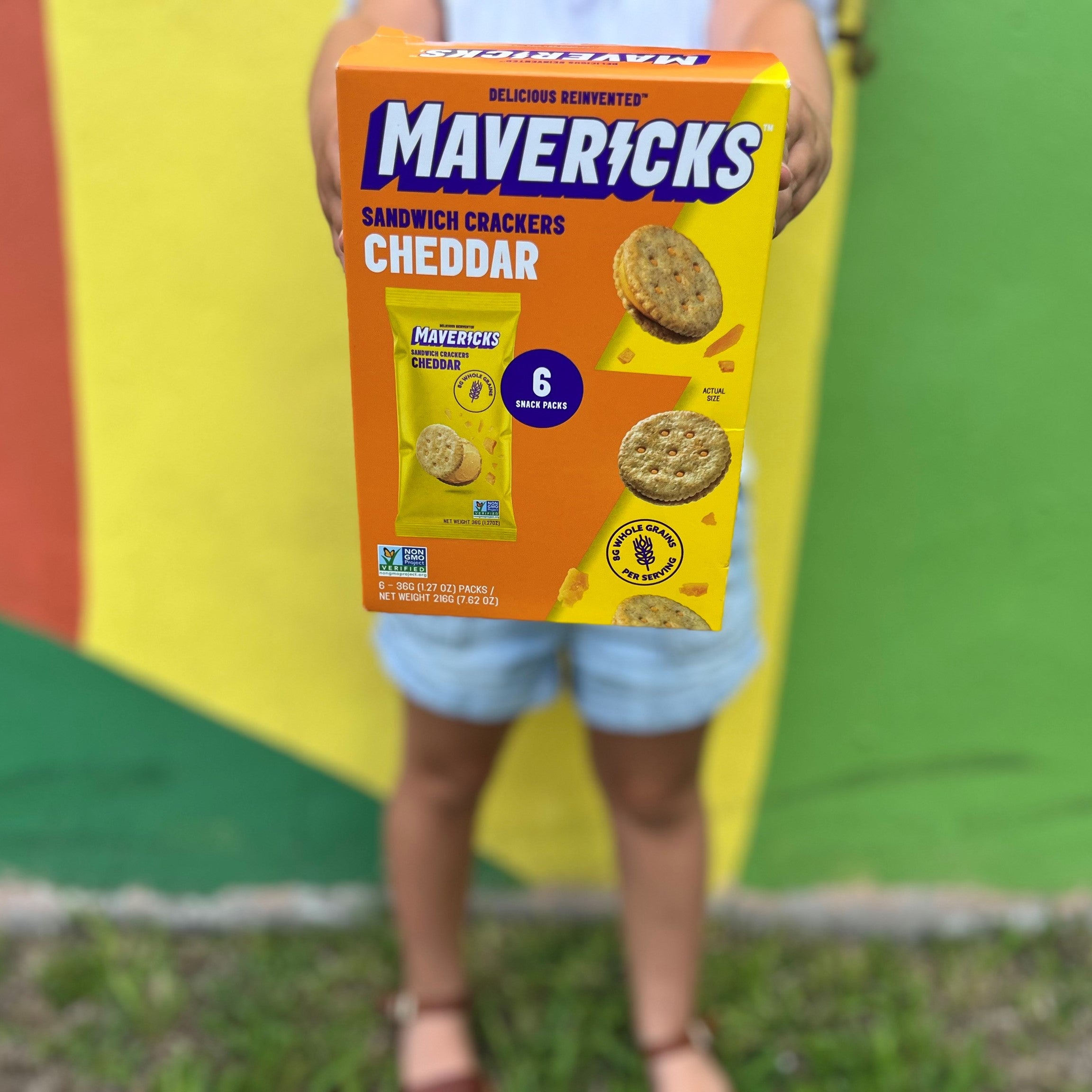 Cheddar Sandwich Crackers, Snack Packs