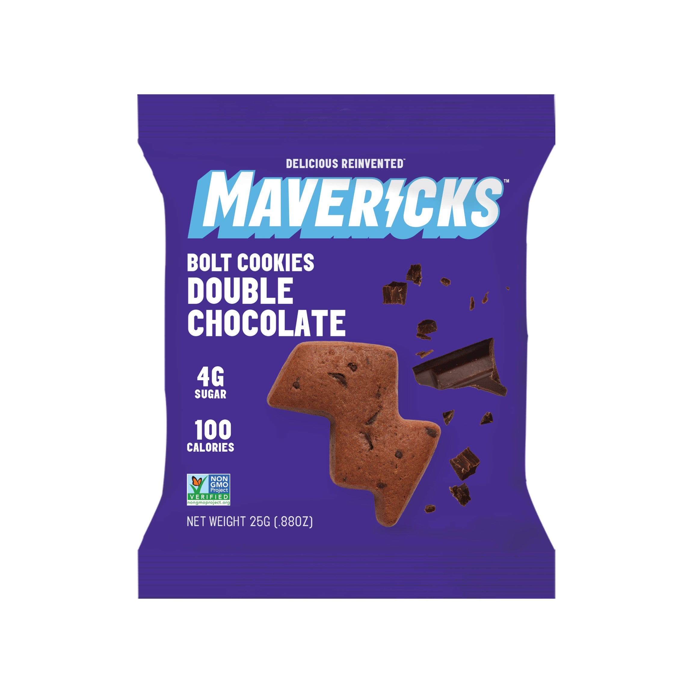 Double Chocolate Bolt Cookies, Snack Packs