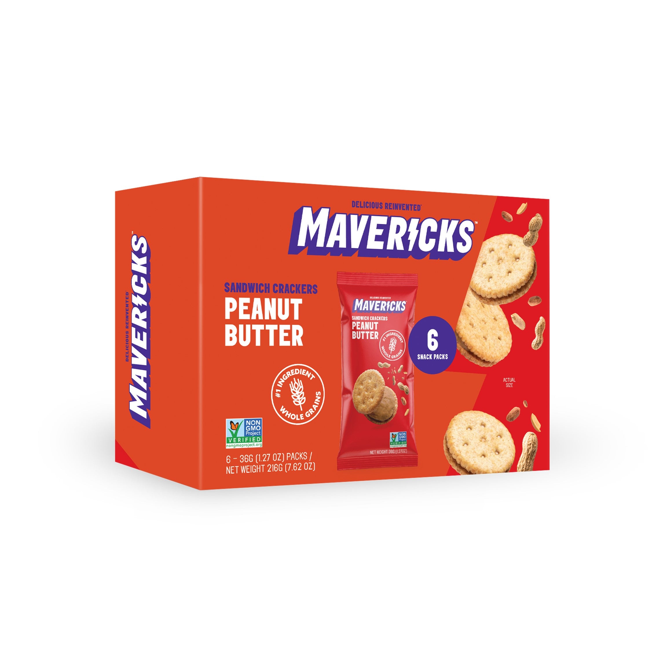 Peanut Butter Sandwich Crackers, Snack Packs