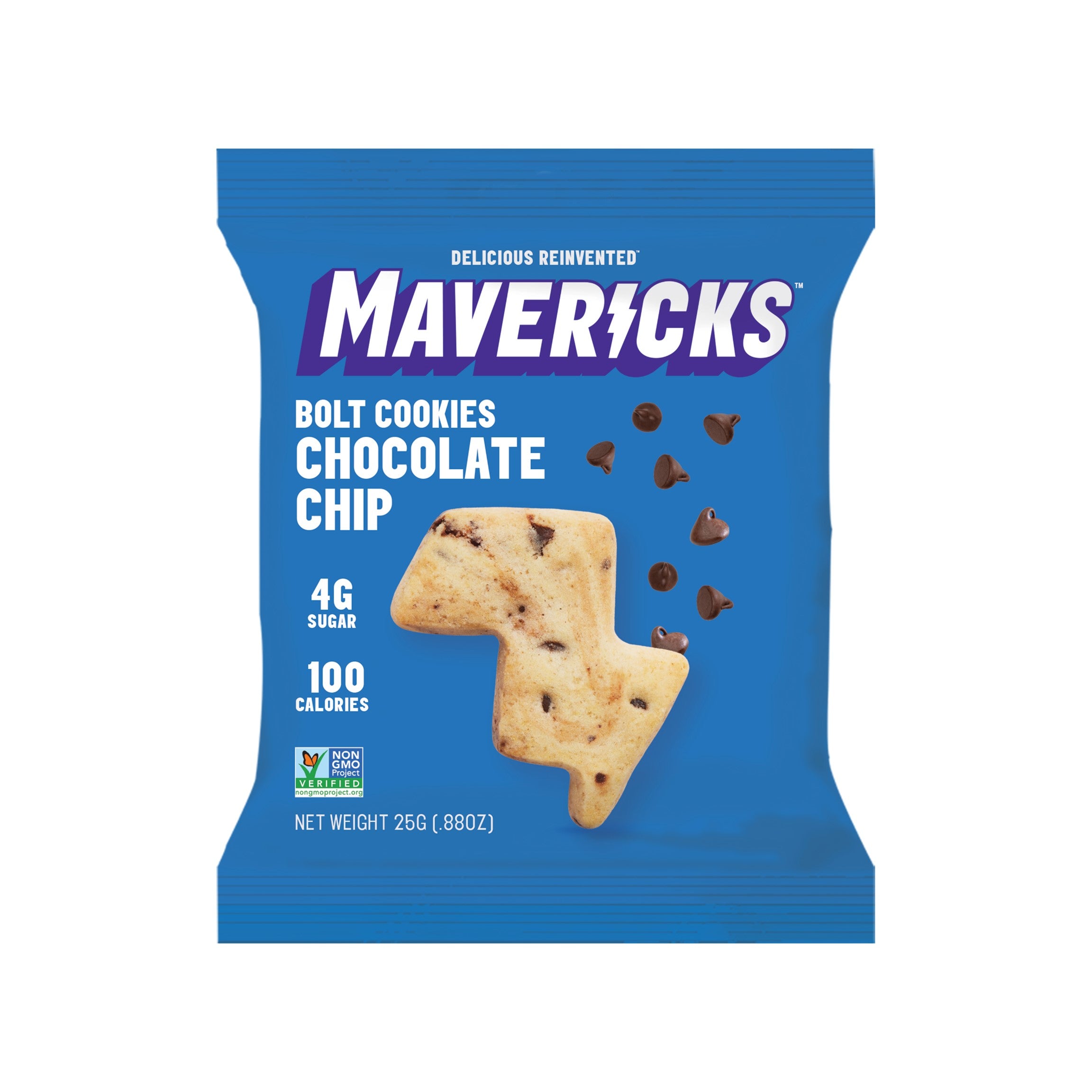 Chocolate Chip Bolt Cookies, Snack Packs
